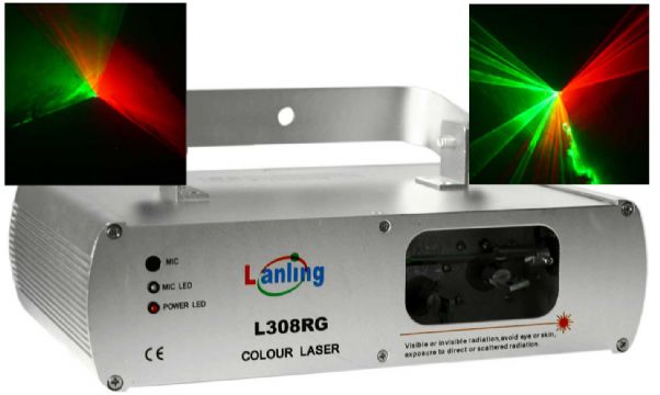 L308rg 120Mw Rg Color Laser Projector For Dj Disco